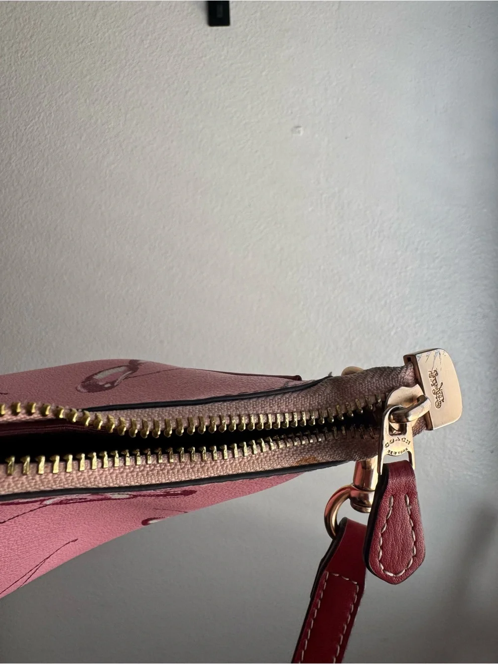 Cherry Print Coach Bag - Picture 4 of 7